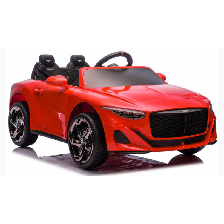 Elektrické autíčko Bentley Batur kabriolet - červené Elektrické autíčko Bentley Batur kabriolet - červené